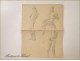 Female Portrait Drawings Study Men Nudes Colarossi 20th