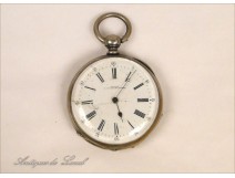 Sterling Silver Watch Fob Bailly NAPIII 19th