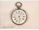 Sterling Silver Watch Fob Bailly NAPIII 19th