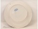St. Clement Faience plate Flowers nineteenth Cart