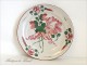 Faience plate Flowers Bouquet Islettes The 19th