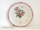 Faience plate Flowers Bouquet Islettes The 19th