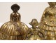 Table 3 Bells Bells Golden Bronze Women Elegant 20th