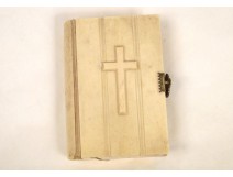 Carved Ivory Roman Missal Paroissien Mass Lerivint 19th