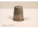 Thimble Silver Metal Silver English 19th