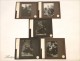 5 Plates Glasses Girl Magic Lantern Castle 19th