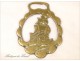 Golden Horse Brass Brass Ship Boat England 19th