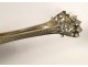 Sugar Tongs Sterling Silver Lion Paw Flowers Minerva NAPIII 19th