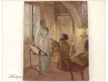 HST Impressionist &quot;Zola&#39;s Dream&quot; Luxembourg Museum nineteenth