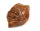 Snuffbox Corozo carved a grotesque character, nineteenth
