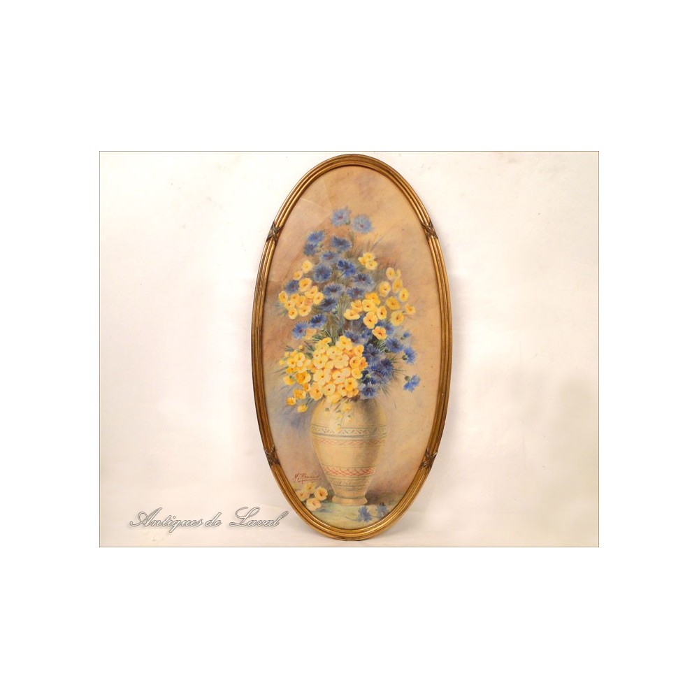 4 rue madeleine renaud limoges aquarelle bouquet de fleurs dans un vase par madeleine 4 rue madeleine renaud limoges aquarelle bouquet de fleurs dans un vase par madeleine