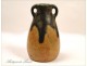 Small Vase Stoneware Miniature 20th Denbac Greber