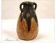 Small Vase Stoneware Miniature 20th Denbac Greber