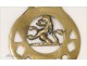 Horse Brass Brass Dragon Golden Lion 19th England