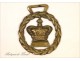 Golden Crown Horse Brass Brass Fleur de Lys Englans 19th