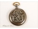 Steel Fob Watch Flowers 19th