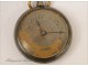 Steel Fob Watch Flowers 19th