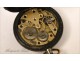 Steel Fob Watch Flowers 19th