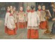 Watercolor Choir Choir Boys by Gallegos nineteenth