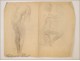 Naked Women Studies Sketchings Colarossi 20th