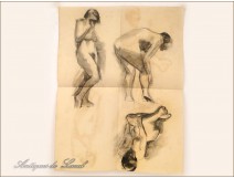 Drawing Sketch Naked Women Venus Milo Colarossi 20th