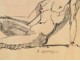 Naked Woman Drawings Study Model Laigneau Villeneuve Paul Dumas