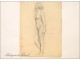 Naked Women Studies Sketchings Colarossi 20th