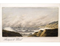 HSP seaside landscape by A. Grosse nineteenth