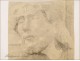 Portrait Sketch Drawing Study Christ Colarossi 20th
