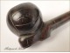 Bruyere pipe carved 20th Foot Ball Mokin
