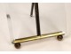 Frame Photo Holder Beveled Glass Brass Gold 19th