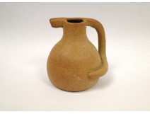 Sandstone Sculpture Vase Pitcher Vintage Design Lodereau 1970