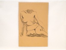 Naked Woman Drawings Study Model Laigneau Villeneuve Wallpaper Dumas