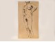 Naked Woman Drawings Study Model Laigneau Villeneuve Wallpaper Dumas