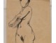 Naked Woman Drawings Study Model Laigneau Villeneuve Wallpaper Dumas