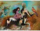 HST horses and Female Centaur by Alika Lindbergh Monique Watteau twentieth