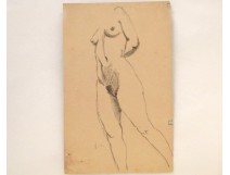 Naked Woman Drawings Study Model Laigneau Villeneuve Wallpaper Dumas