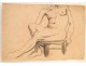 Naked Woman Drawings Study Model Laigneau Villeneuve Wallpaper Dumas