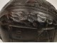 Coconut carved, decorated with ship, stand, wrought iron, nineteenth
