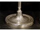 Pair of Candlesticks Bronze silver Directoire period, eighteenth