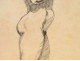 Naked Woman Drawings Study Model Laigneau Villeneuve Wallpaper Dumas