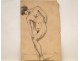 Naked Woman Drawings Study Model Laigneau Villeneuve Wallpaper Dumas