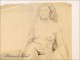 Naked Woman Drawings Study Colarossi 20th