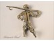 Character Hunting Metal Silver Cross Silver 19th