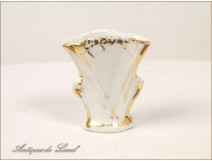 Porcelain Vase 19th Paris Gilding NAPIII