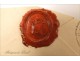 Wax Seal Stamp Coat of Arms Family Duchon 19th