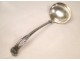 Ladle Silver Plated Sheffield England English 20th Palmette Shell