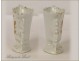 Flower Vase Porcelain Gilding NAPIII Paris 19th