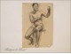 Naked Men Drawings Study Colarossi 20th