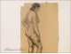 Naked Women Drawings Study Colarossi 20th